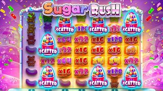 SUGAR RUSH начал удивлять с первой бонуски /заносы /заносы недели /