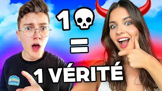 1 KILL = 1 VÉRITÉ SUR JEANFILS!!! #fortnite #challenge