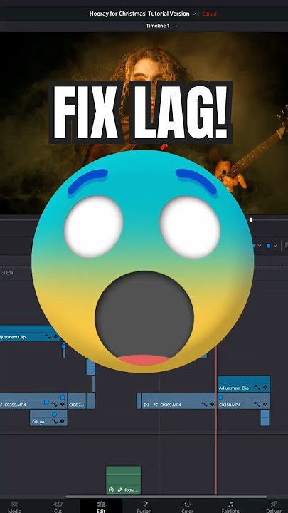 Solve Your LAG  Issues! - DaVinci Resolve