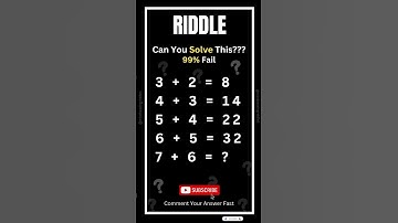 Can You Solve This Riddle?? 🤔 Comment your answers #viralvideo #viralshorts #shorts #puzzle #maths