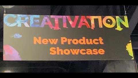 New product showcase-- Creativation 2020 Sneak Peek---Sorry for all the beeping!!! LOL