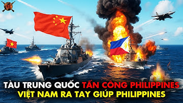 Tầu Trung Quốc tấn công Philippines. Biển Đông dậy sóng. Hạm Đội Việt Nam ra tay, Philippines cảm ơn