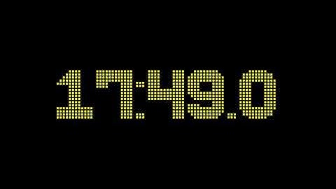 51 minutes and 0 seconds countdown timer with 1 fractional digits accuracy