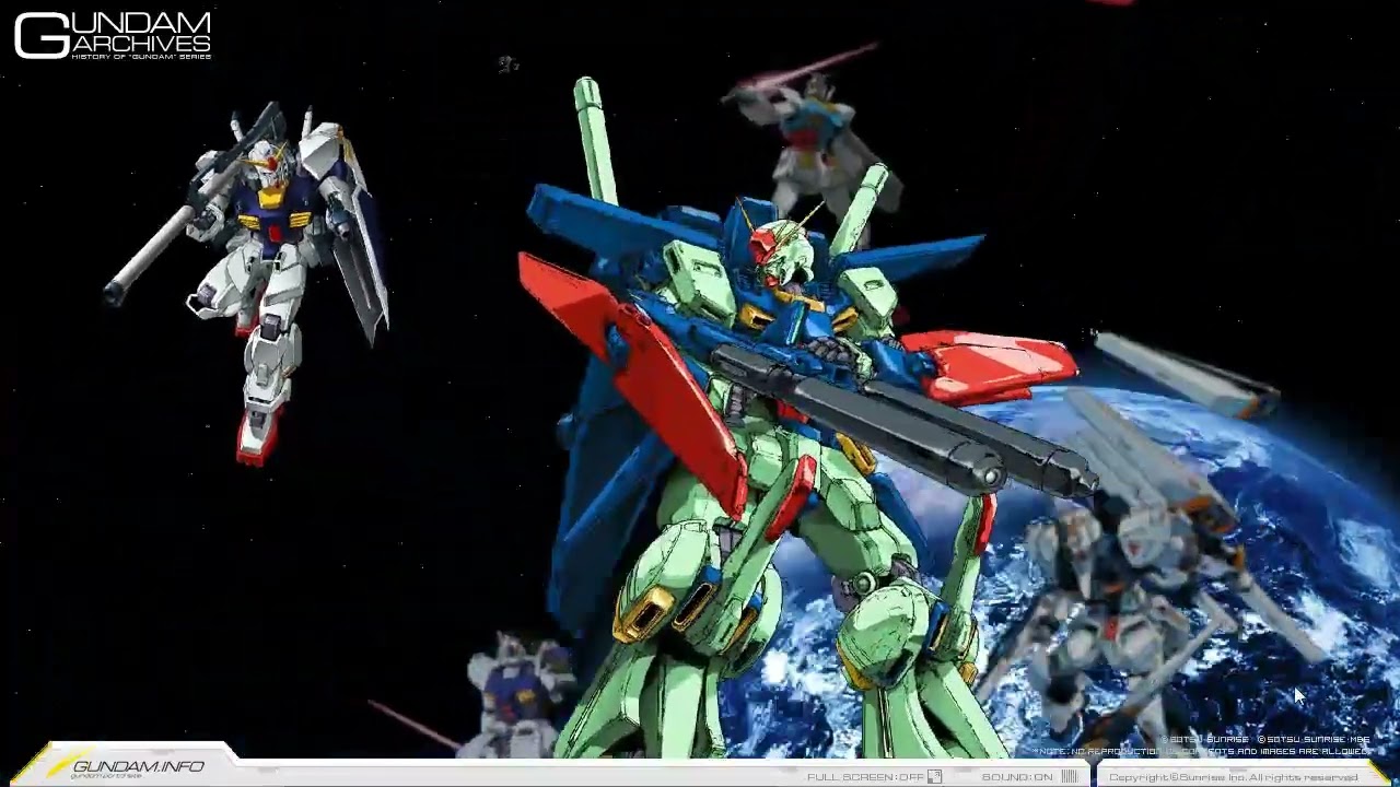 GUNDAM ARCHIVES HISTORY OF “GUNDAM” SERIES | Works | 株式会社ワン 