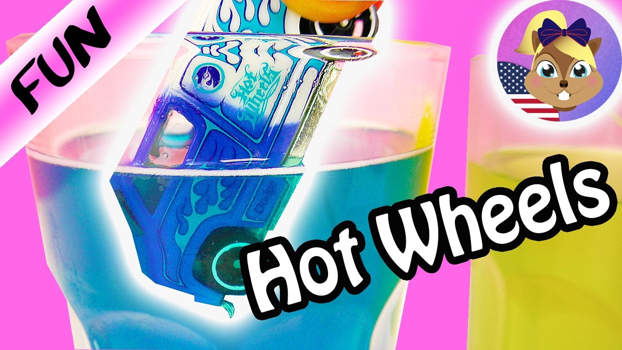 Car changes color in water! - Colour Shifter Hot Wheels - 77' Dodge Van ...
