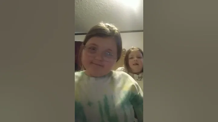 me and my sister did this trend