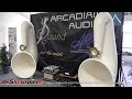 Arcadian audio aer loudspeakers charlin crystal cable robolidesign highend munich 2018