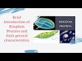 Brief Introduction of Kingdom Protista and their general characteristics| Class 11th | Biology |
