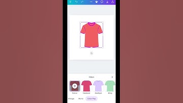 Thumbnail of How to change T-shirts colour in canva | canva tips | #shorts #canva #change