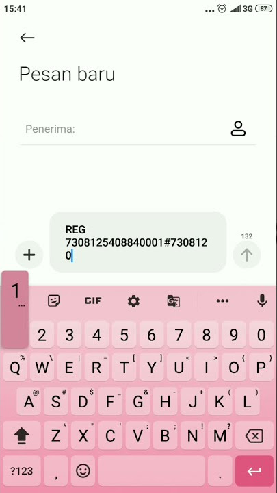 cara/format registrasi kartu telkomsel 2021 #TELKOMSEL