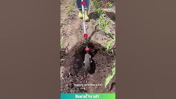 This Gardening Tool is a Game Changer! #gardeninghacks #lifehack #satisfying