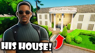 Wonder what Will Smith's thinks of the Fresh Prince House in Fortnite?