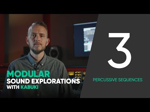 Modular Sound Explorations w. Kabuki – Ep. 3/6 – Percussive Sequences – Softube