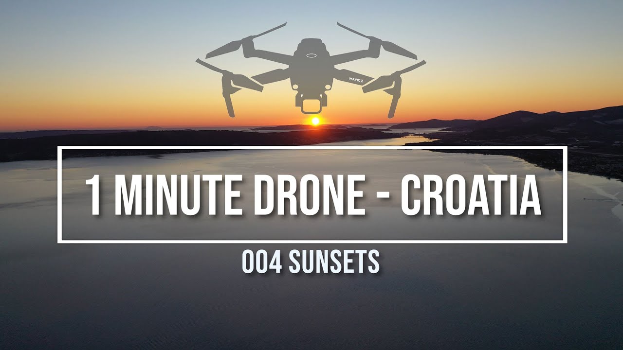 1 Minute Drone Croatia 004, Sunsets