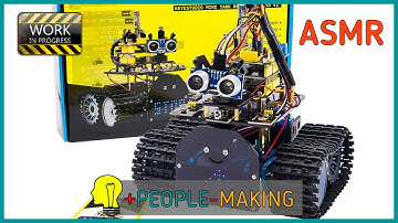 Unboxing 015 - Kit Mini Tank Robot della Keyestudio - Montaggio integrale ASMR ( o quasi)!