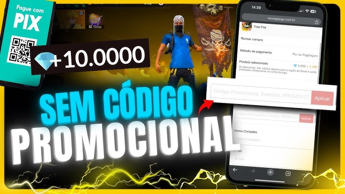 Comprar Diamantes pelo jogo Free Fire X Recarga Jogo - TecElmo