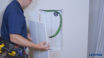 Removing the Vented Cover from a Wireless Structured Media Center