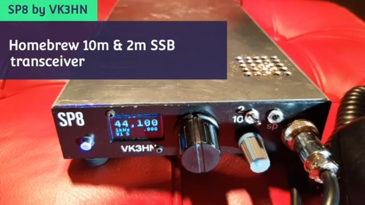 A compact QRP radio transceiver for 28 and 144MHz SSB SP 8