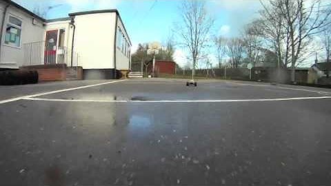 RipMax Husky with onboard GoPro camera filming RC18T and ECX Smash