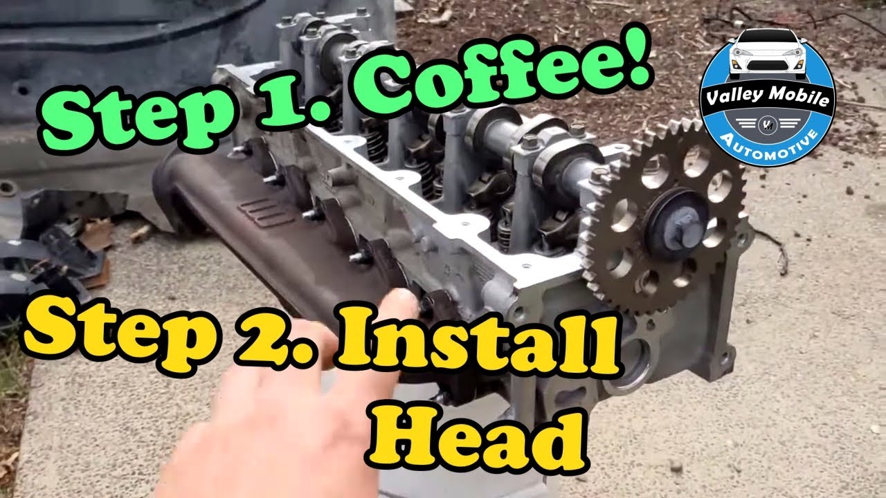 1999-2004 Ford F250 V10 Head Gasket | Head Installation Part 1 - YouTube