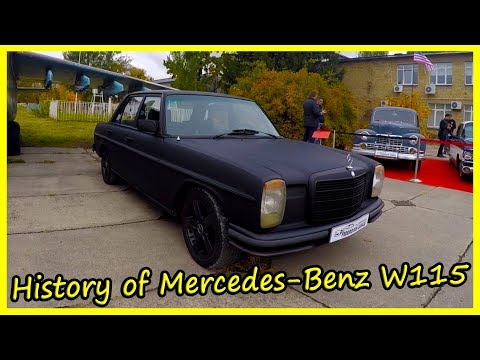 Tuned Germany Cars of the 70s and 80s. History of Mercedes-Benz W115