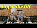 day in my life | photoshoots + friends