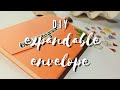 DIY Expandable Envelope | Stickers Organizer