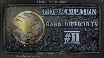 Command & Conquer Remastered - GDI Mission #11 - CODE NAME DELPHI - Hard Difficulty