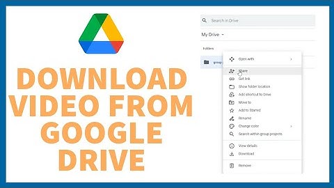 How to Download Video From Google Drive | Download Video | Google Drive
