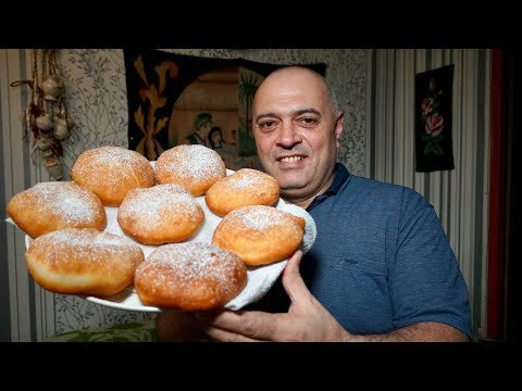 ПОНЧИКИ — Вкусный рецепт из моего детства