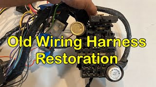 restoring an old wiring harness 7387 GM truck