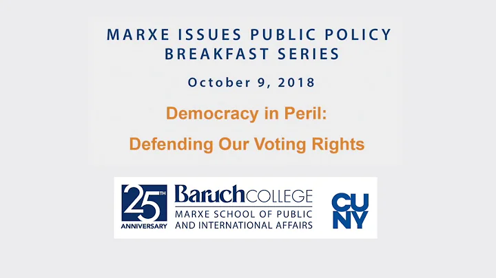 Marxe Issues: Democracy in Peril Podcast--Defending Our Voting Rights