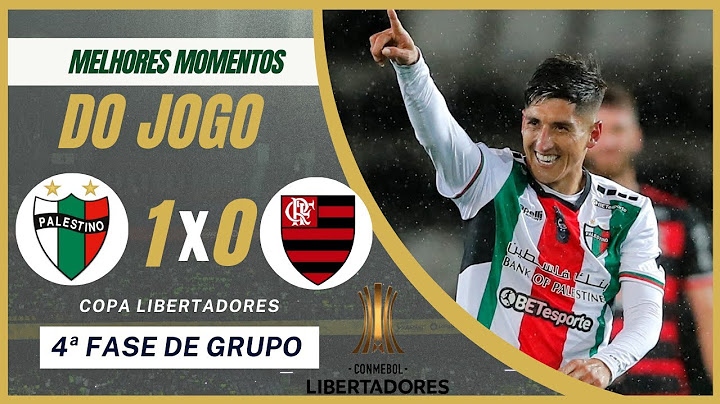 PALESTINO 1 X 0 FLAMENGO |  MELHORES MOMENTOS | CONMEBOL LIBERTADORES 2024