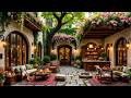 Spring Jazz Music 🌸 Cozy Coffee Shop Ambience & Smooth Jazz Instrumental Music for Relaxing, Work