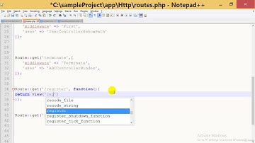 Laravel PHP Framework - Beginners |  Retrieving Inputs with Request Laravel Continues