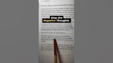 Flip The Script and Get Rid of Negative Thoughts ❣️