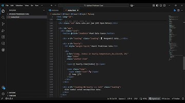 Tugas 2 Praktikum “Proyek Baru untuk menampilkan data cuaca dari sebuah API online”
