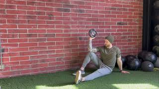 Elbow on Knee Shoulder External Rotation