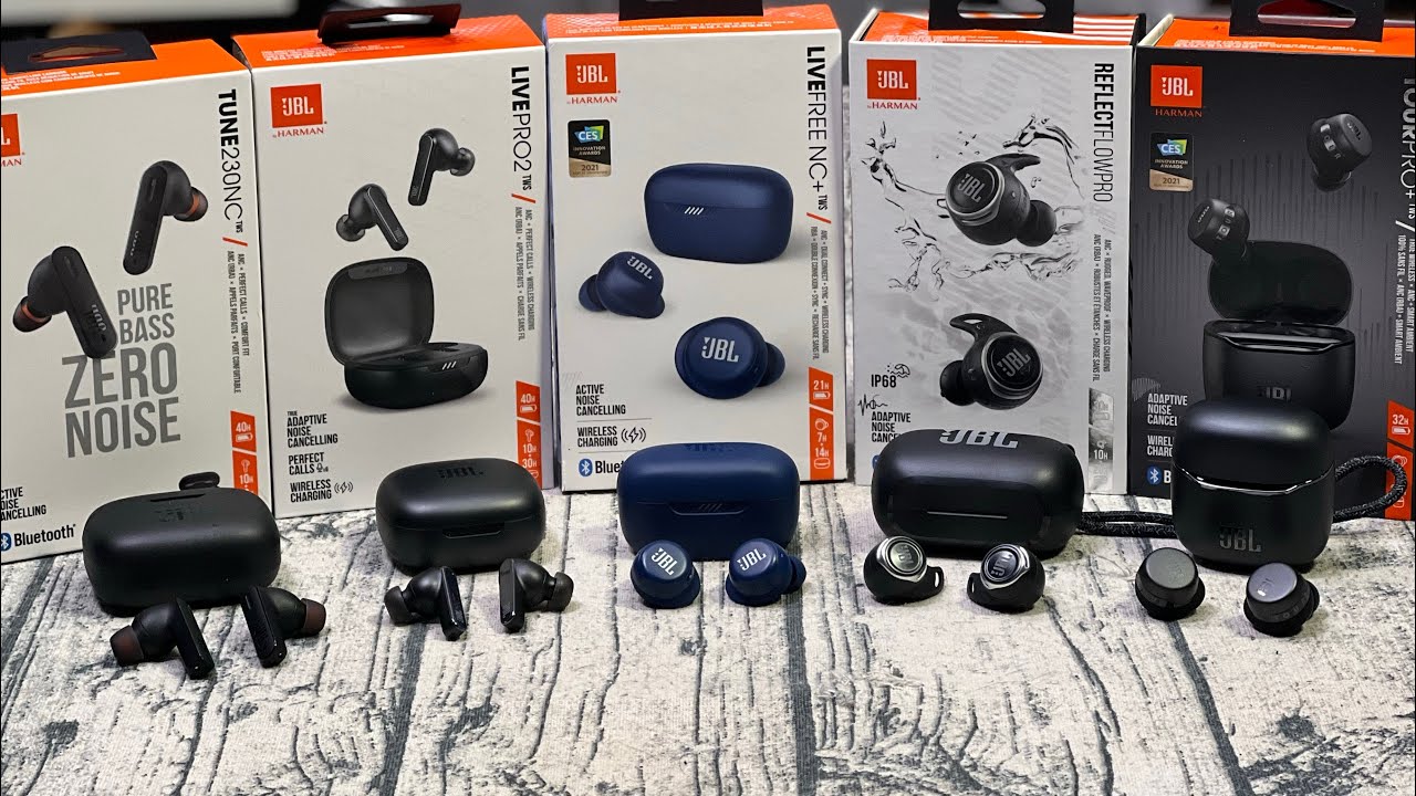 All The New JBL Truly Wireless Earbuds - 2022 