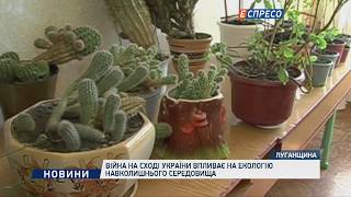 Війна на сході України впливає на екологію навколишнього середовища Війна на сході України впливає на екологію навколишнього середовища