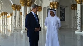 Remarks with United Arab Emirates Foreign Minister at Sheikh Zayed Grand Mosque