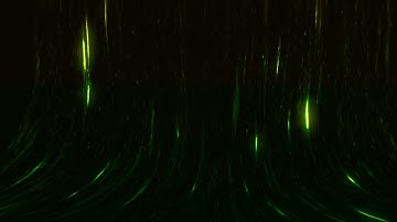 Green Particle effect background | No Copyright