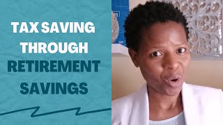 TAX SAVING THROUGH RETIREMENT SAVINGS