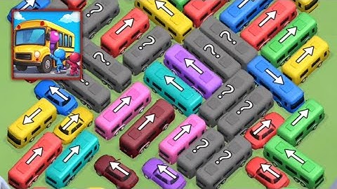 Car Jam Level 25 Game Walkthrough || Bus Out - Bus Jam Puzzle Game