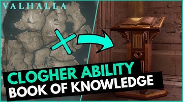 How to get the Book Of Knowledge In Clogher -  Smoke Bomb Arrow Ability Valhalla Wrath Of the Druids