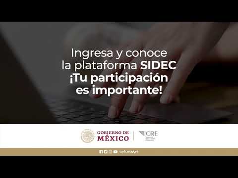 Conoce SIDEC, el sistema de denuncia ciudadana para el combate a la corrupción.