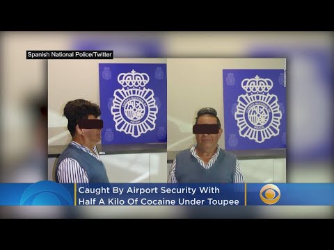 Man Arrested With Cocaine Under Toupee At Airport