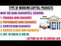 Lecture 48 bank guarantee including financial performance counter and onerous clause guarantees