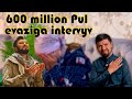 Sardor Rahimxon 600 million Pul evaziga intervyuga rozi bo’ldi.