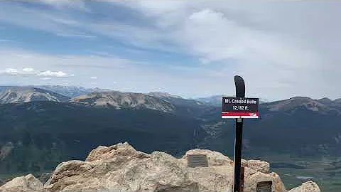 Crested Butte mountain Colorado